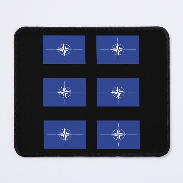 Item preview, Flag of NATO North Atlantic Treaty Organization designed and sold by Rhu Creations.