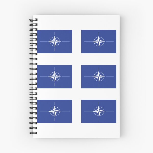 Item preview, Flag of NATO North Atlantic Treaty Organization designed and sold by Rhu Creations.