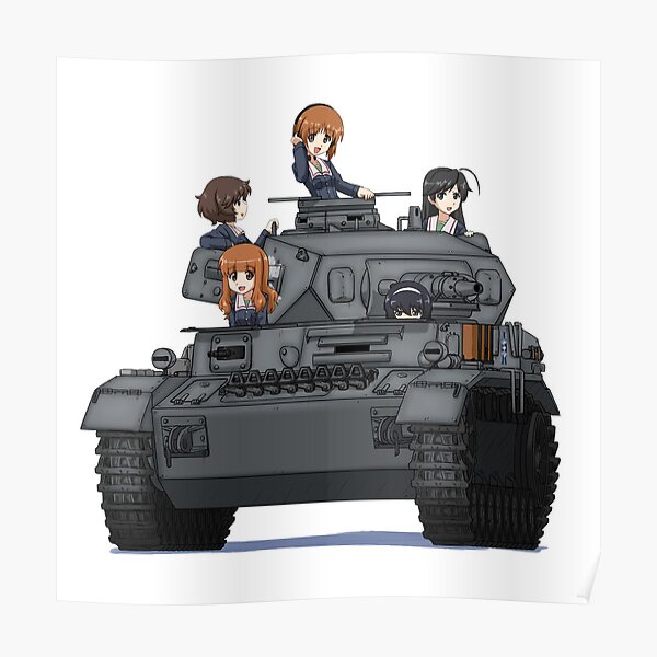 Mädchen und Panzer Poster