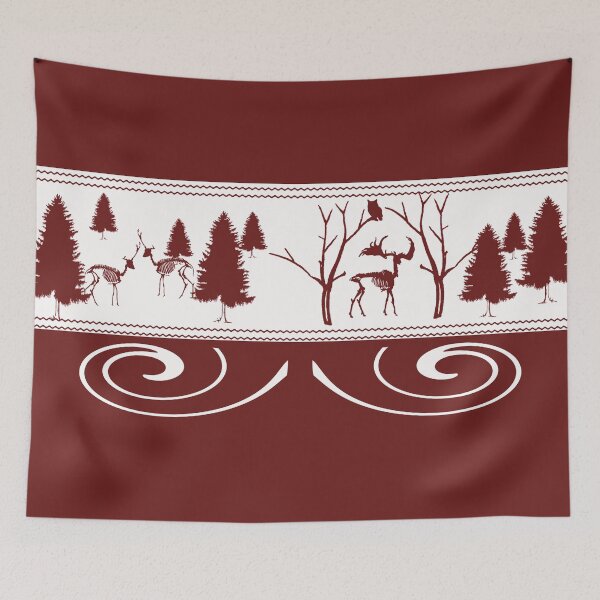 Item preview, Scary Red Winter designed and sold by DelirusFurittus.