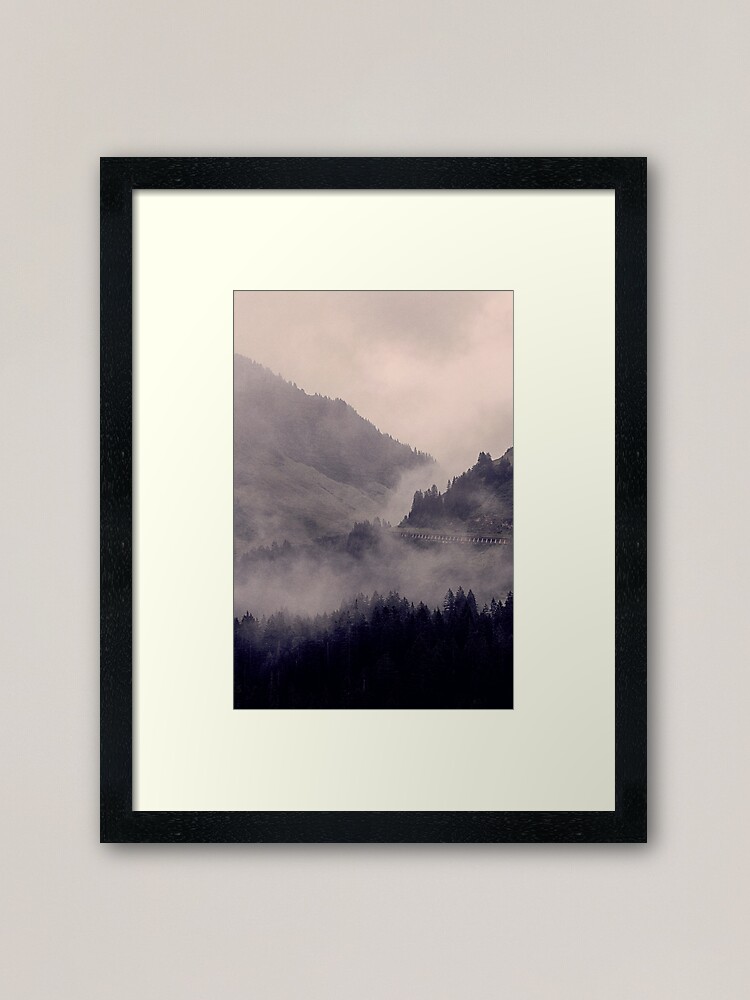 Alternative Ansicht von HIDDEN HILLS Gerahmter Kunstdruck