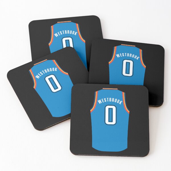 Item preview, Russell Westbrook Jersey Sticker designed and sold by contawana1s.