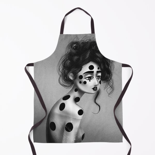 Item preview, Lady with black circles designed and sold by Olga Vorontsova.