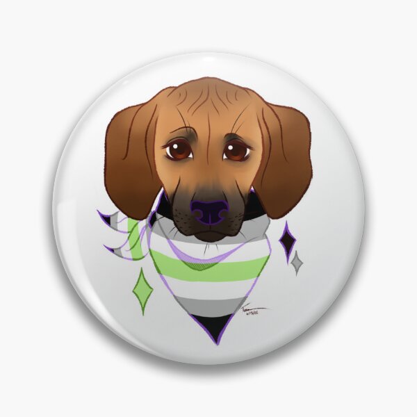Item preview, Rhodesian Ridgeback Agender Pride Flag designed and sold by CowboySchmuck.