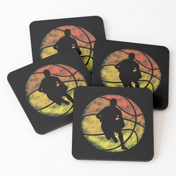 Item preview, Retro Basketball Player Shadow Dribbling With Basketball Active T-Shirt designed and sold by dianesandraon.