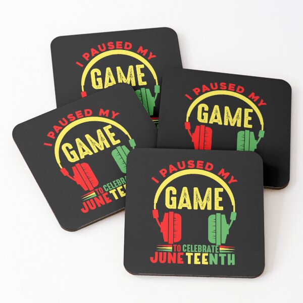 Item preview, I Paused My Game To Celebrate Juneteenth designed and sold by Hussain Shirts.