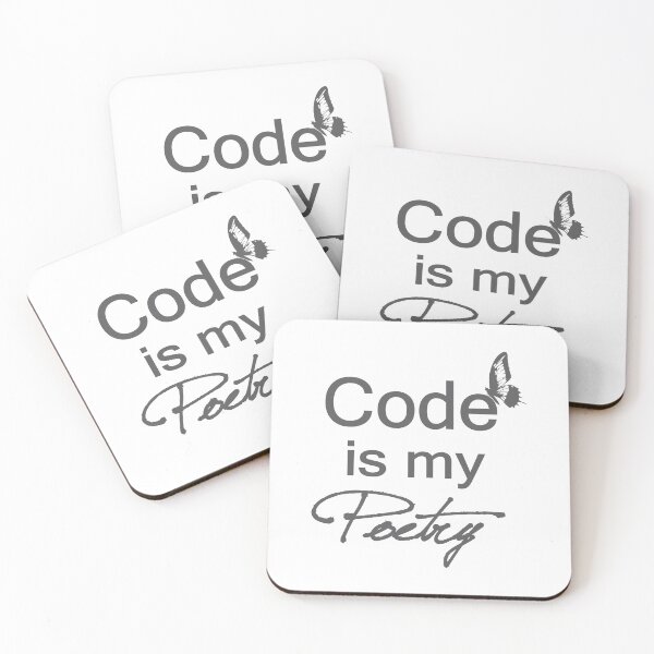 Item preview, Code Is My Poetry Funny Technology designed and sold by JuxNdx.