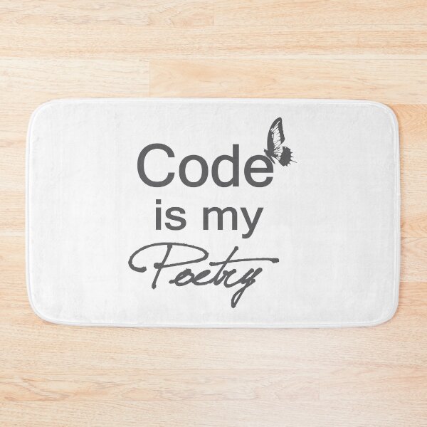 Item preview, Code Is My Poetry Funny Technology designed and sold by JuxNdx.