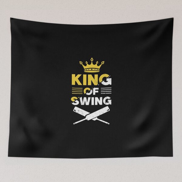 Item preview, King Of Swing For A Cricket Bowler Classic T-Shirt designed and sold by monica45je.