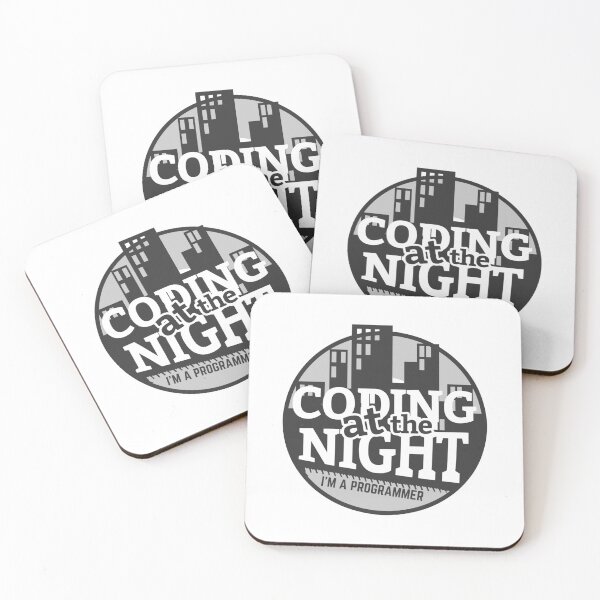 Item preview, Coding At the Night Funny Technology Coder designed and sold by JuxNdx.