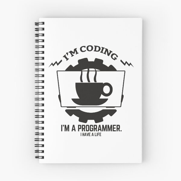 Item preview, I'm Coding I'm A Programmer I Have A Life Funny Coder Technology designed and sold by JuxNdx.