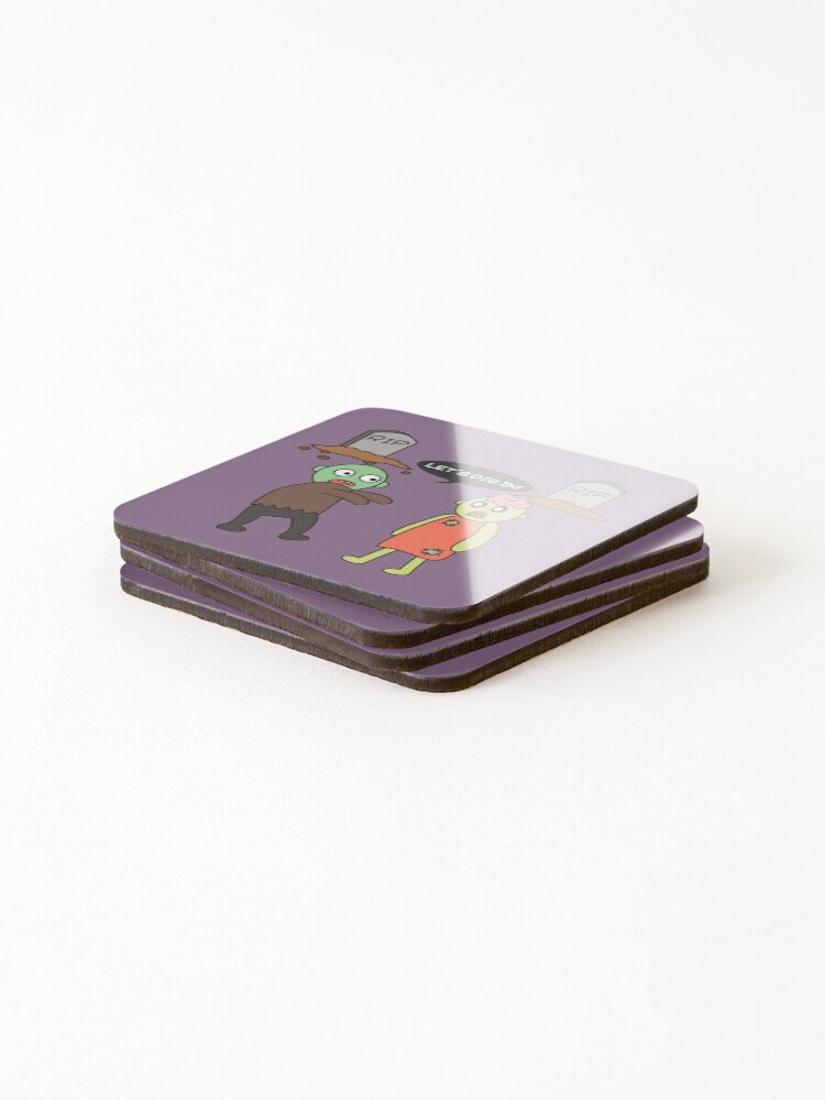Thumbnail 4 of 5, Coasters (Set of 4), Dig In designed and sold by chyneyee.