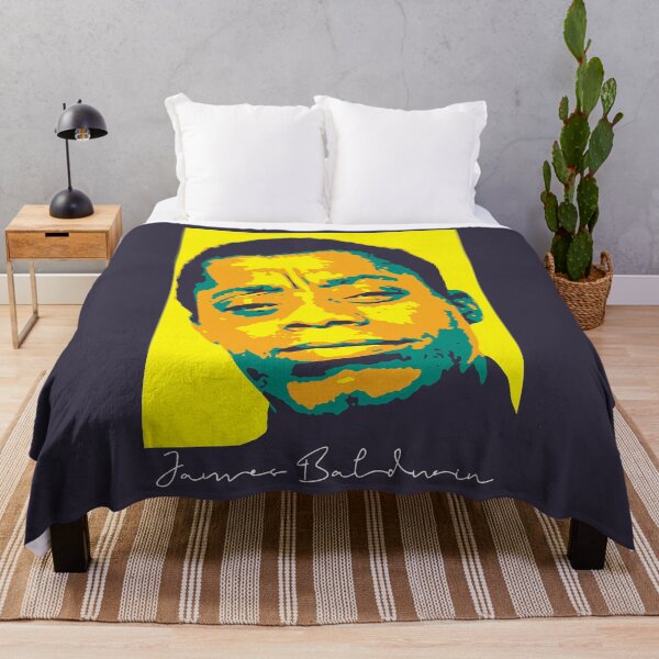 Item preview, Funny Man James Baldwin Retro Vintage designed and sold by Bobbyshell.