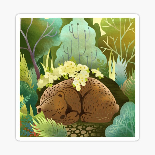 Bear Nest Sticker
