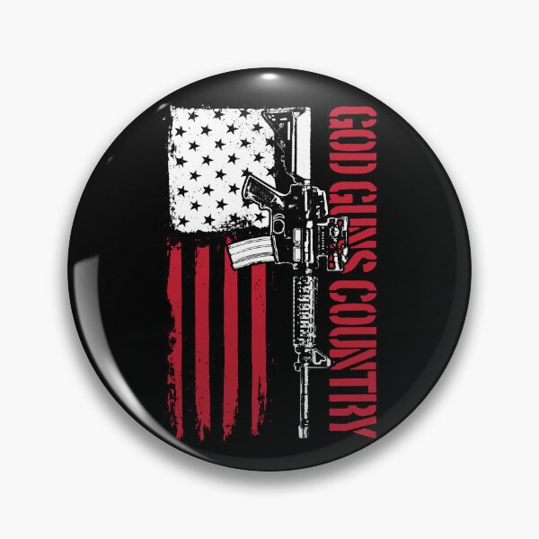 Item preview, God Guns Country AR15 Gun Rights America 2nd Amendment Gear designed and sold by DynamicDesign.