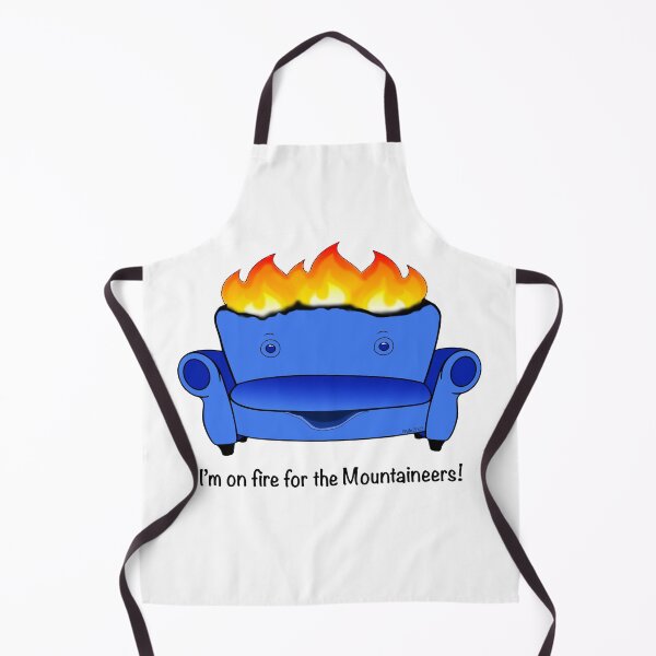 Item preview, I'm on fire for the Mountaineers! designed and sold by CarynKeller.