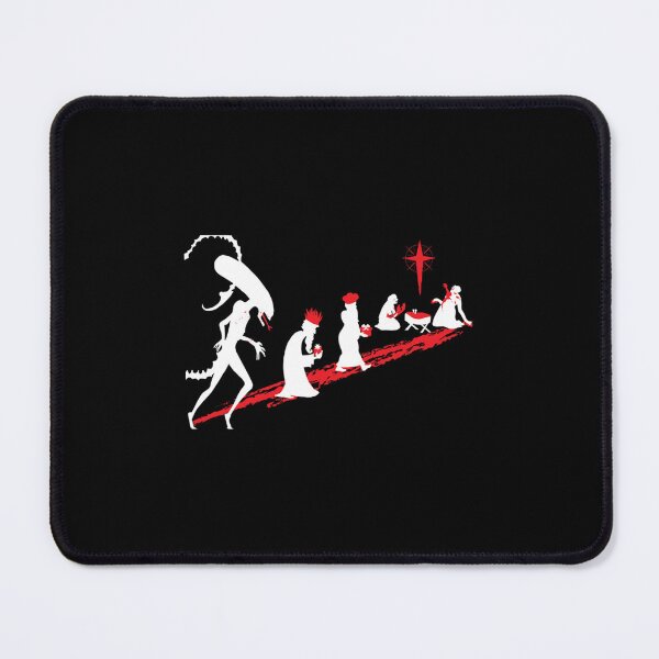 Item preview, Xenomorph in the Manger Alien Holiday Classic  designed and sold by drewelsuttiew.