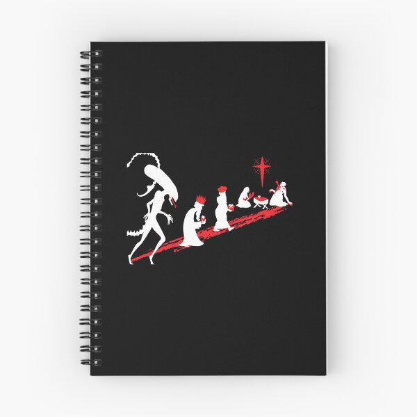 Item preview, Xenomorph in the Manger Alien Holiday Classic  designed and sold by drewelsuttiew.