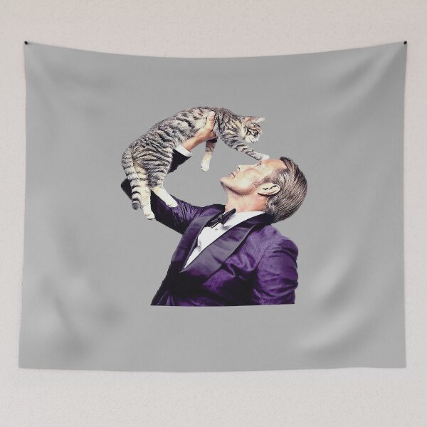 Item preview, Most Cunning Opponent Cannibal Mads And A Cat Funny Graphic Gifts designed and sold by GalindoOpificer.