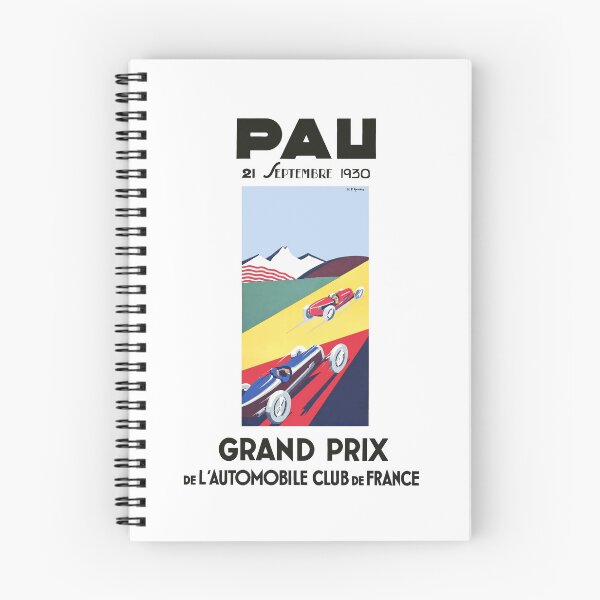 Item preview, 1930 PAU French Grand Prix Racing Poster designed and sold by retrographics.