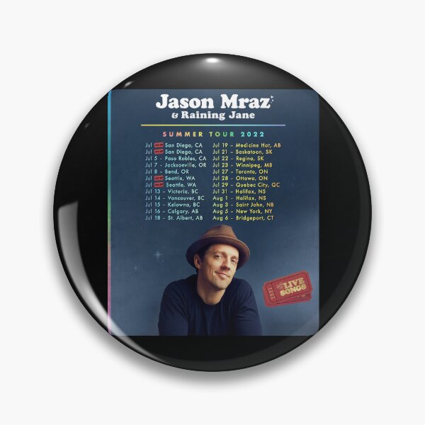 Item preview, Lalala Mraz Live Songs Tour with Dates designed and sold by MaryMillett.