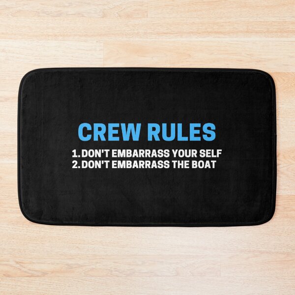 Item preview, Yacht Crew Rules - Sailing Yacht Deck designed and sold by reallyrealnow.