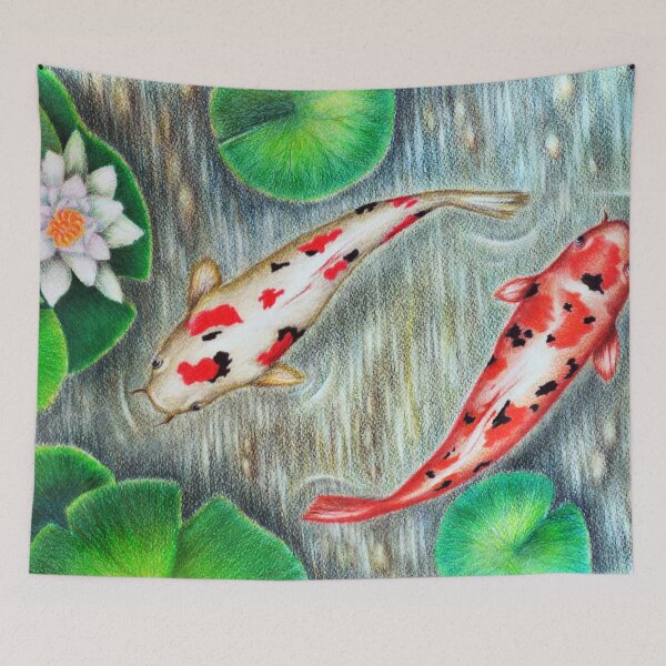 Item preview, Koi Fish Art designed and sold by kamuipreme.