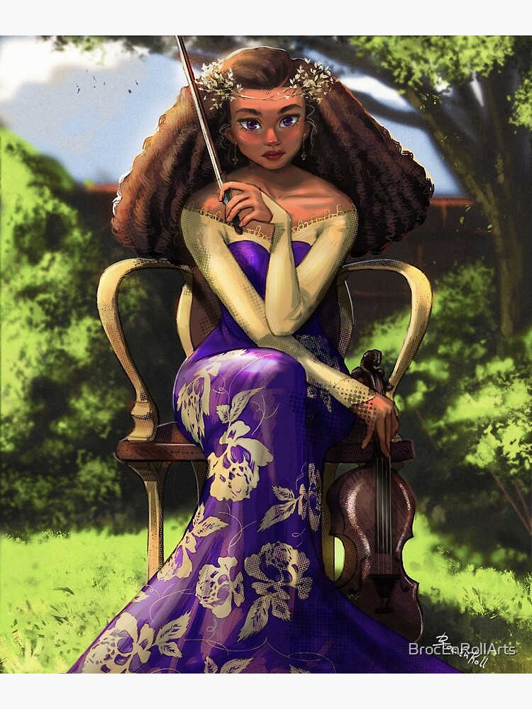 "Flower Vase Girl" Poster for Sale by BrocEnRollArts Redbubble