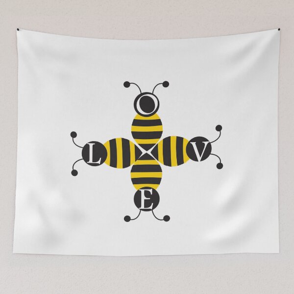 Item preview, Love with  bee T-shirt designed and sold by METAGOD POD.