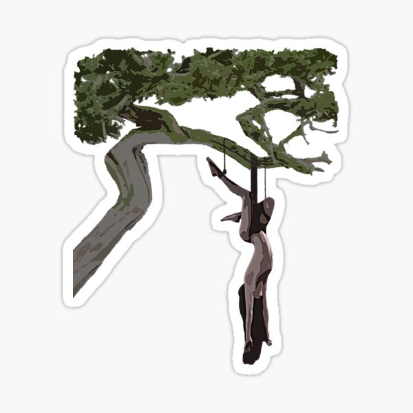 "Bent to Bonsai" Shibari Japanese Rope Bondage BDSM Kink Sticker
