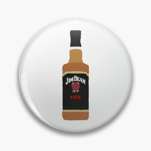 Artikelvorschau, Einfach gezeichnete Jim Beam Fire Liquor Flasche entworfen und verkauft von Pink Ribbon.