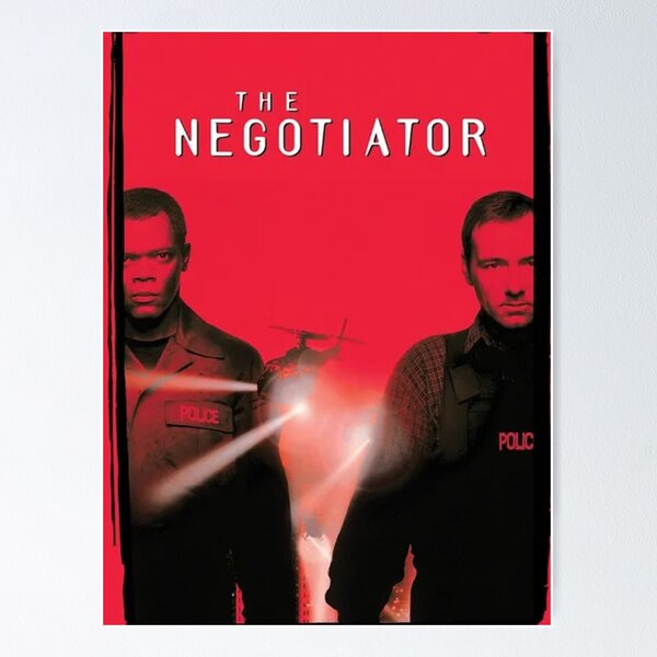 Item preview, The Negotiator Movie Poster designed and sold by bradleyvalentin.