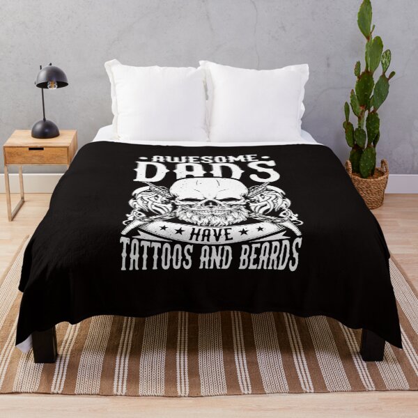 Item preview, Awesome Dads Have Tattoos & Beards Happy Fathers Day designed and sold by EdwardSamuels.