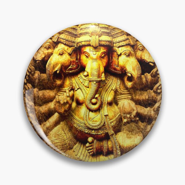 Lord Ganesha, Indian God of Prosperity Pin