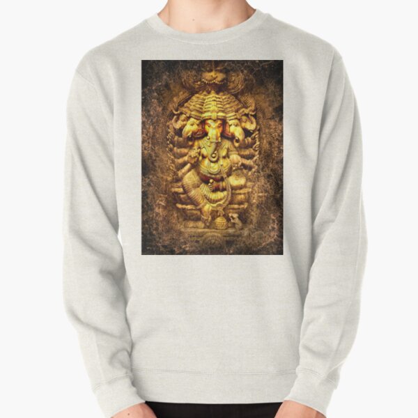 Lord Ganesha, Indian God of Prosperity Pullover Sweatshirt