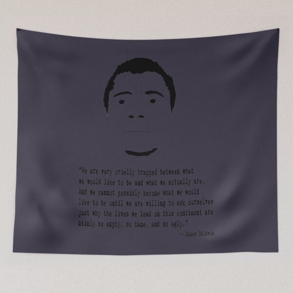 Item preview, Lover Gift James Baldwin African American Classic Fan designed and sold by Bobbyshell.