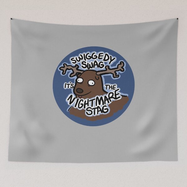 Item preview, Most Cunning Opponent Cannibal Nightmare Stag Graphic Gift designed and sold by GalindoOpificer.