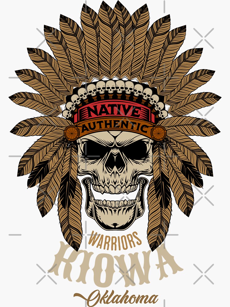 "Kiowa Indian indigenous tribe Oklahoma" Sticker for Sale by THEWFBD