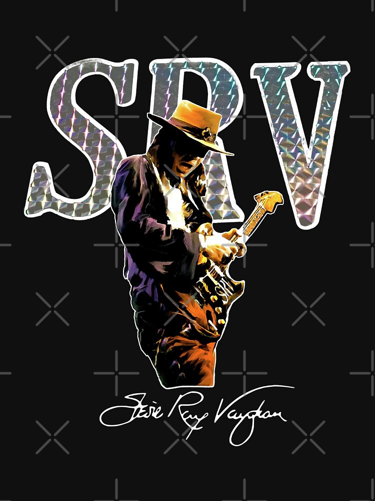 Stevie Ray Vaughan Tribute Fanart T Shirt For Sale By Scotthunts Redbubble Stevie Ray 8153