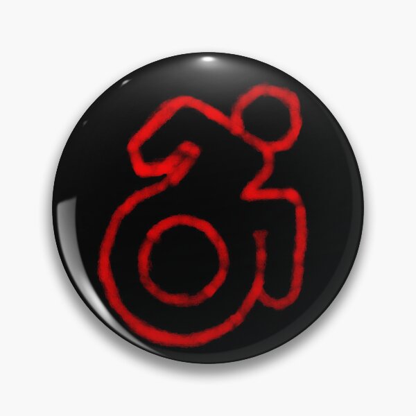 Item preview, Accessibility Logo (Red) designed and sold by O1RSH.