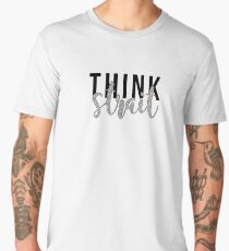 think strait Men's Premium T-Shirt