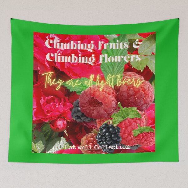 Item preview, 8. Climbing fruits and Climbing flowers - Collection Eat well designed and sold by Narcisa22.