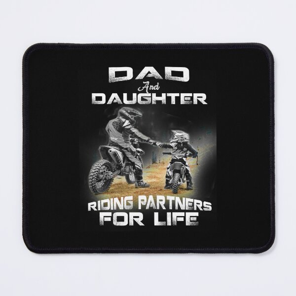 Item preview, Dad and daughter riding partners for life designed and sold by ClothingMO2.