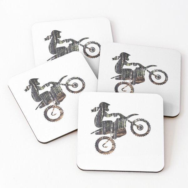 Item preview, Dirt Bike Girl Silhouette Trees designed and sold by ClothingMO2.