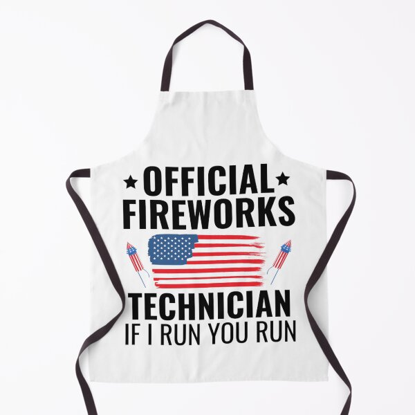 Item preview, Official Firework Technician If I Run You Run designed and sold by chetan786.