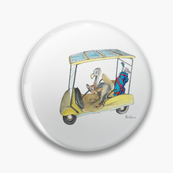 Item preview, Dodo in his yellow Golf Cart designed and sold by DodoGallery.