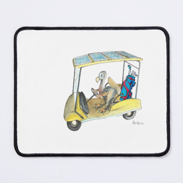Item preview, Dodo in his yellow Golf Cart designed and sold by DodoGallery.