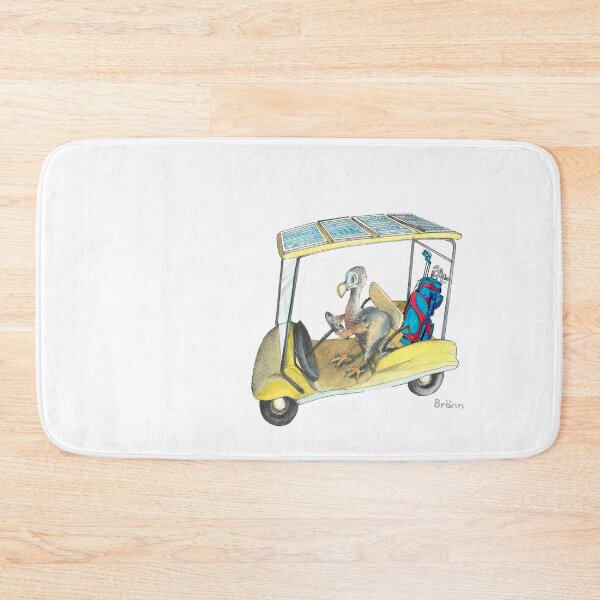 Item preview, Dodo in his yellow Golf Cart designed and sold by DodoGallery.