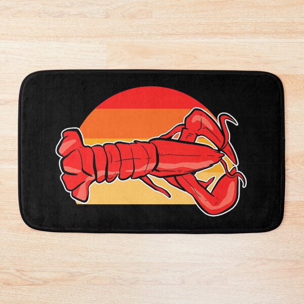 Item preview, Retro Sunset Seafood Crawfish Red Classic  designed and sold by ahlinolerh.