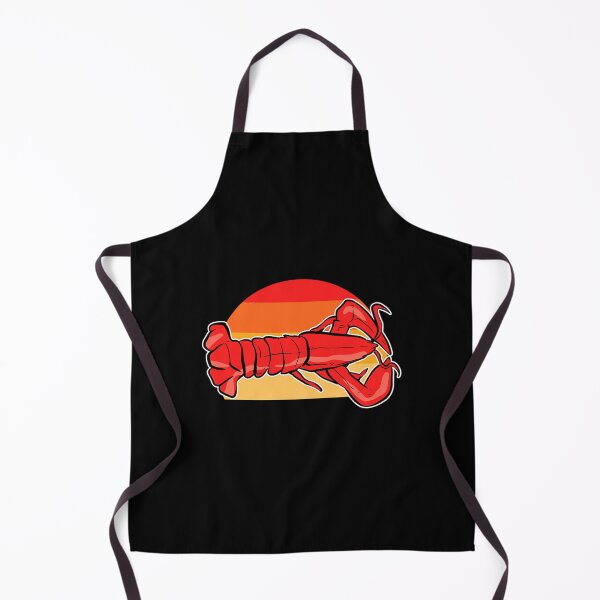 Item preview, Retro Sunset Seafood Crawfish Red Classic designed and sold by ahlinolerh.